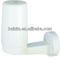 White plastic outdoor wall lamp